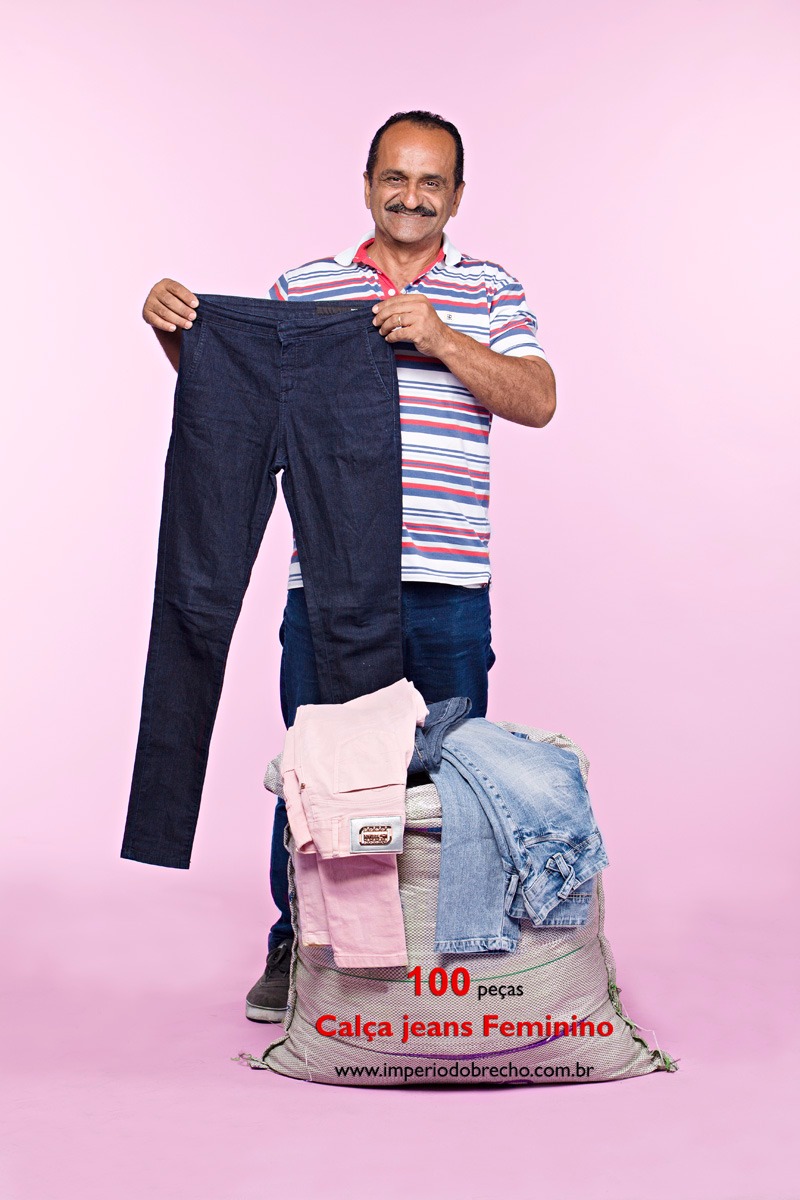 calça jeans feminina usada