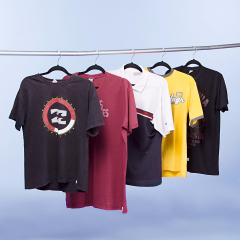 Fardo de roupas usadas para brechó masculino  - Camisetas e Bermudas 100 peças